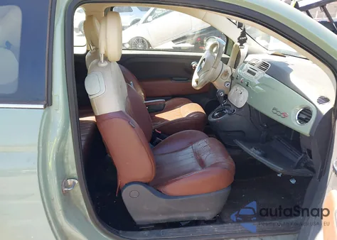 2013 Fiat 500C Lounge from USA, damaged, VIN 3C3CFFER4DT512749